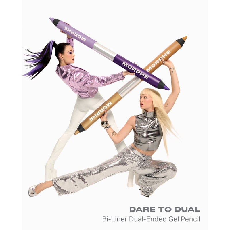 Morphe Bi-liner dual-ended gel pencil eyeliner 1g, UK version