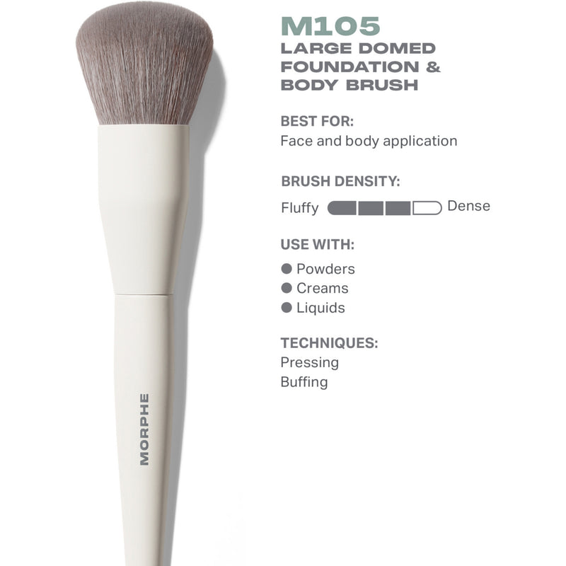 Morphe M105 foundation and body brush (British brand)