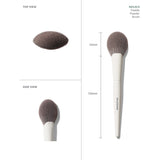 Morphe M163 Paddle Powder Brush for makeup - British product
