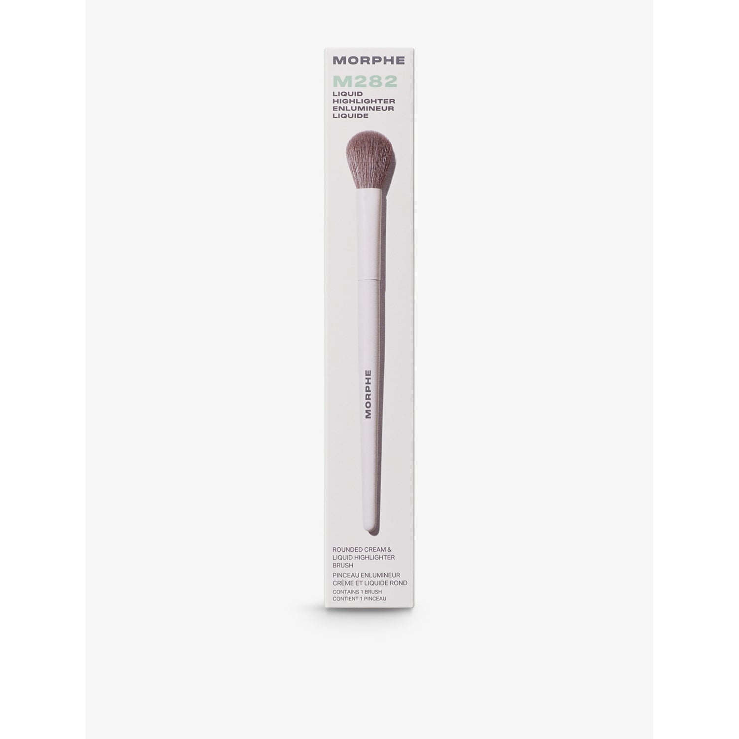 Morphe M282 rounded cream and liquid highlight brush (British brand)