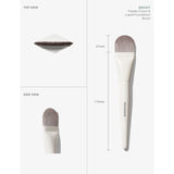 Morphe M107 paddle foundation brush - British product