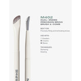 Morphe M402 Precision Brow Brush & Comb - British product