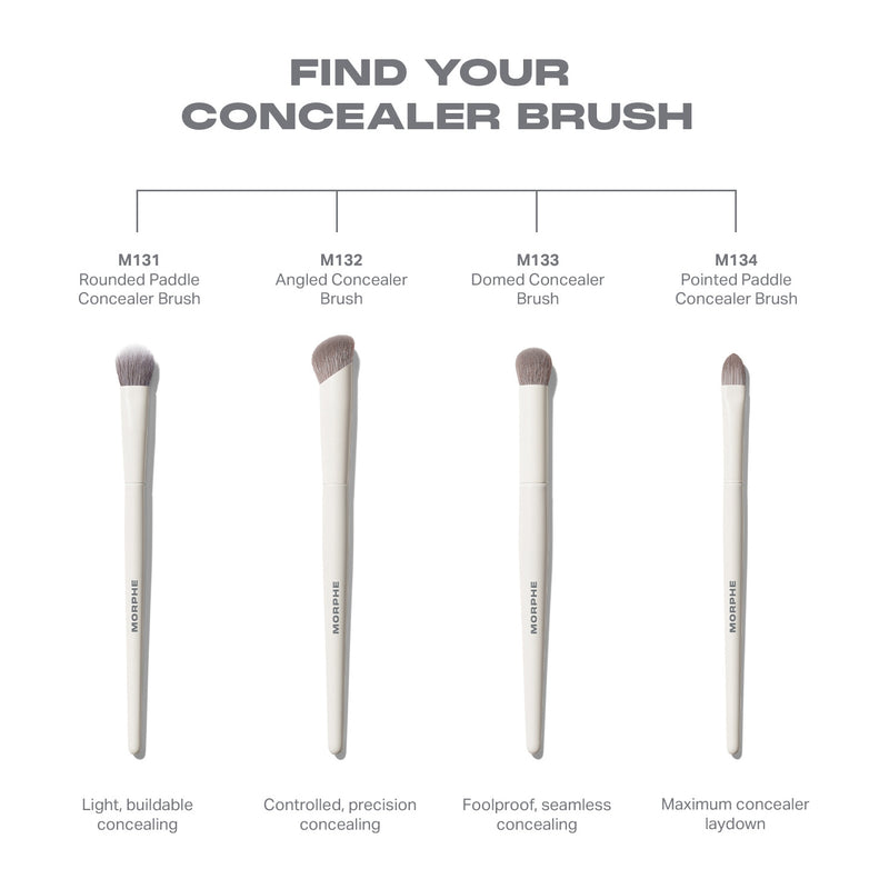 Morphe M132 angled concealer brush - British product