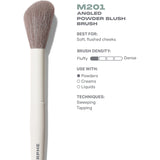 Morphe M201 angled powder blush brush (British brand)