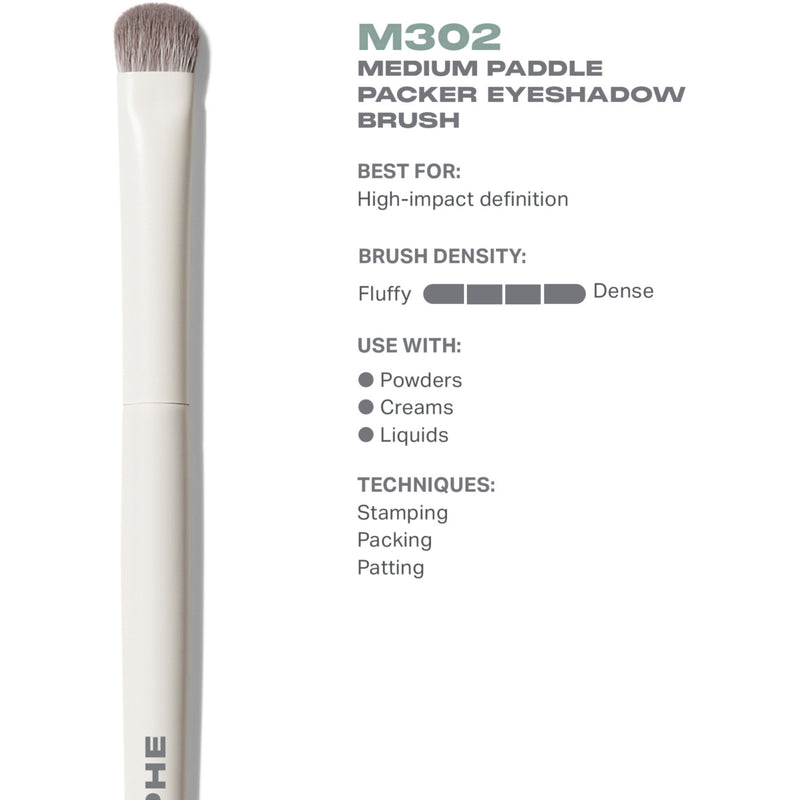 Morphe M302 Medium Packer Eye Brush (British brand)