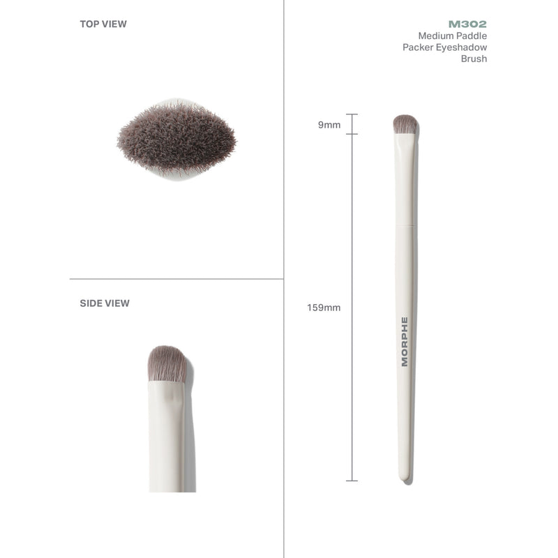 Morphe M302 Medium Packer Eye Brush (British brand)