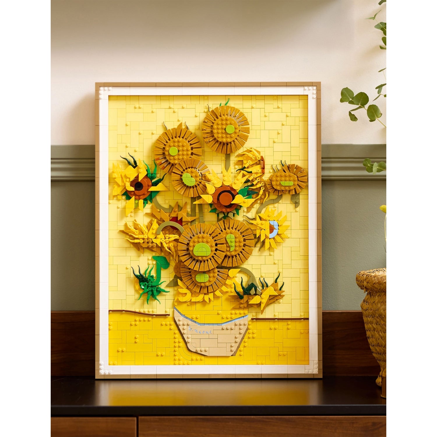 LEGO Art Van Gogh Sunflowers playset 2615 pieces (British brand)