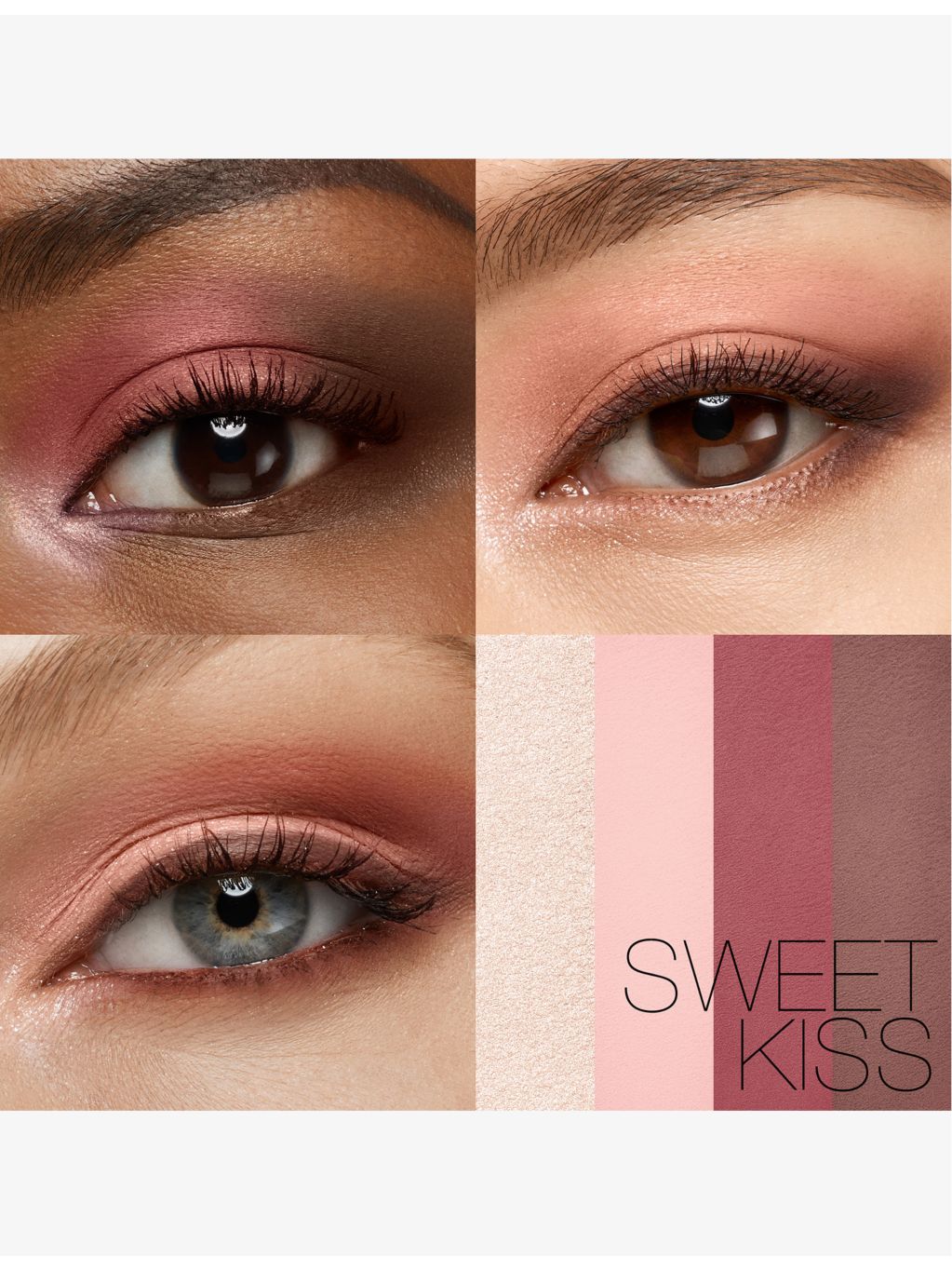 NARS eyeshadow quad Sweet Kiss 5.6g (British brand)