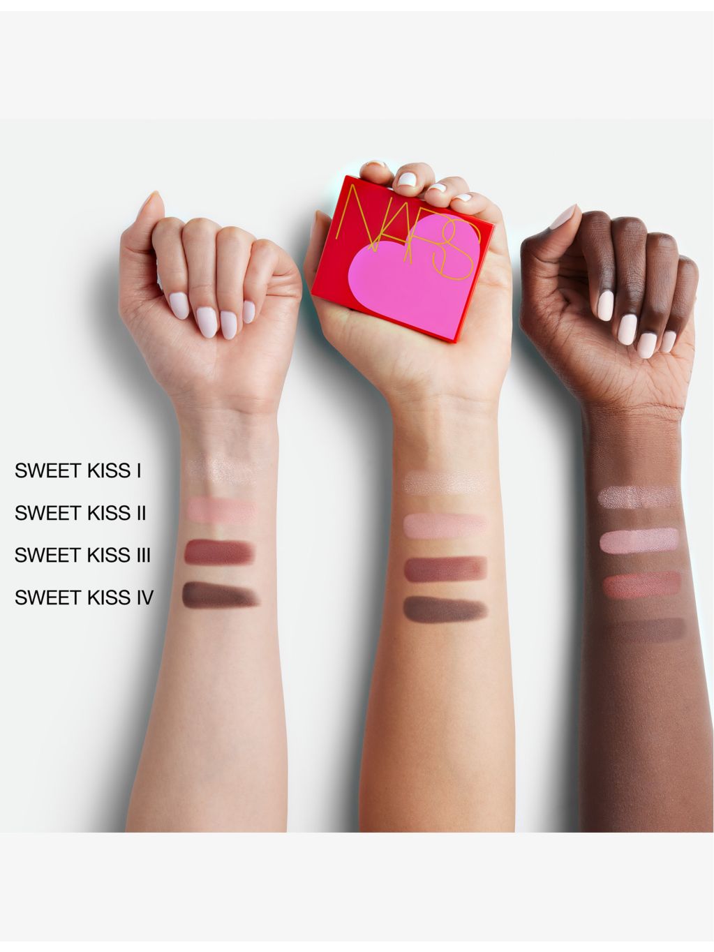 NARS eyeshadow quad Sweet Kiss 5.6g (British brand)
