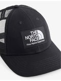 The North Face Mudder woven trucker cap, imported from the UK