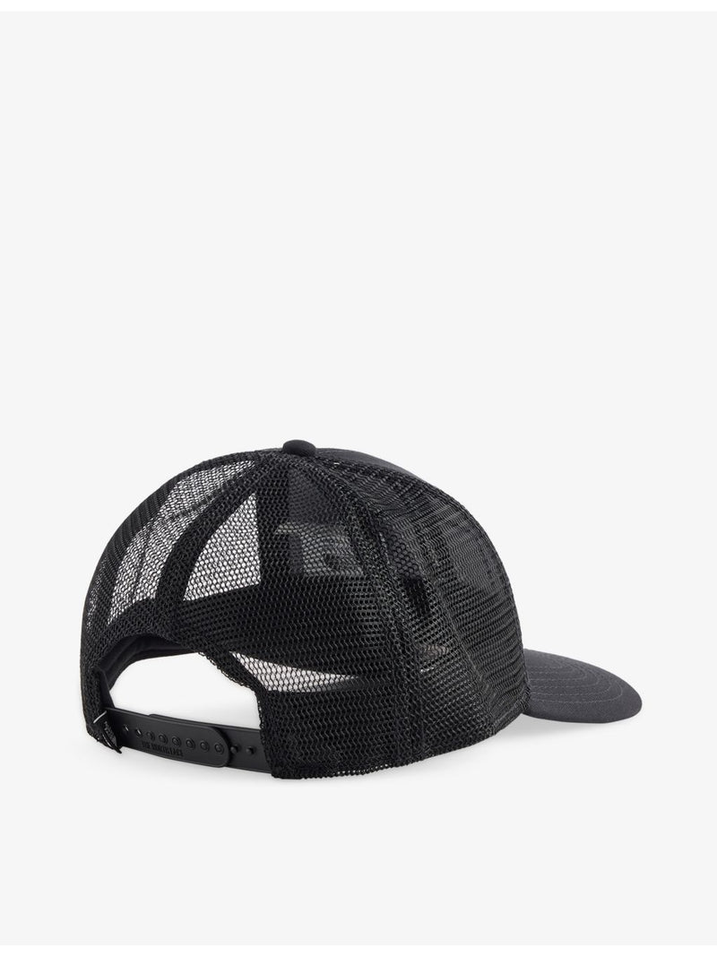 The North Face Mudder woven trucker cap, imported from the UK