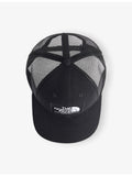 The North Face Mudder woven trucker cap, imported from the UK