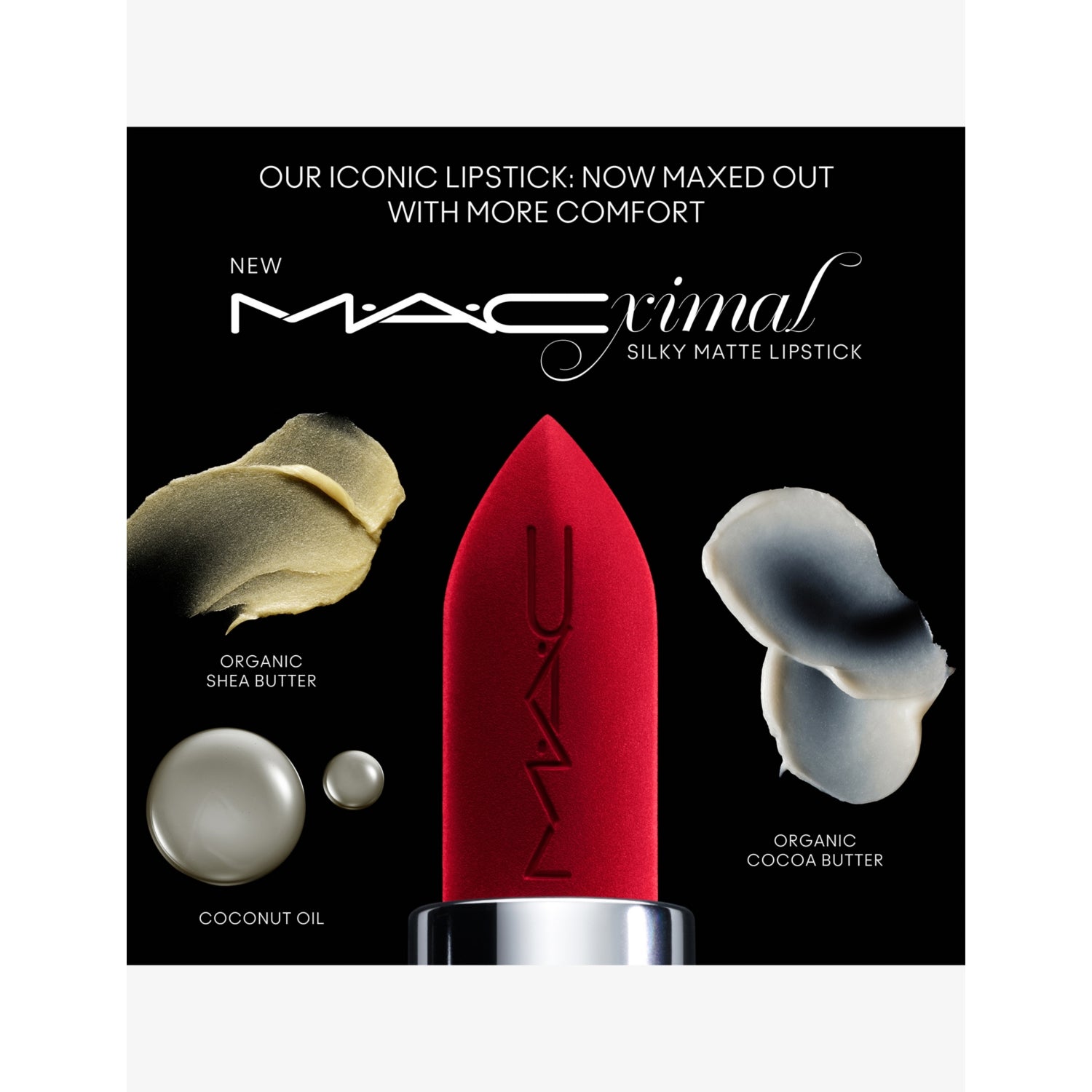 MAC MACximal Silky Matte Lipstick 3.5g (British brand)