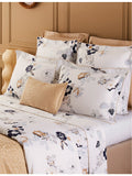 Yves Delorme rectangular silk cushion cover 33cm x 57cm, UK version