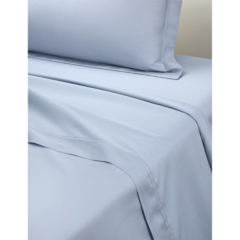 Triomphe Celeste Cotton Flat Sheet - Double