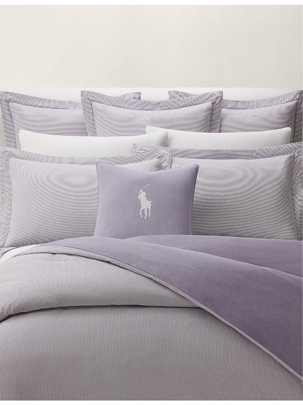 Ralph Lauren Oxford square pillowcase 65cm - British product