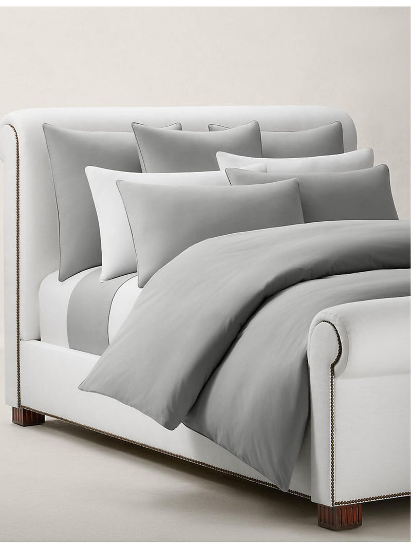 Ralph Lauren logo-embroidered cotton duvet cover - British product