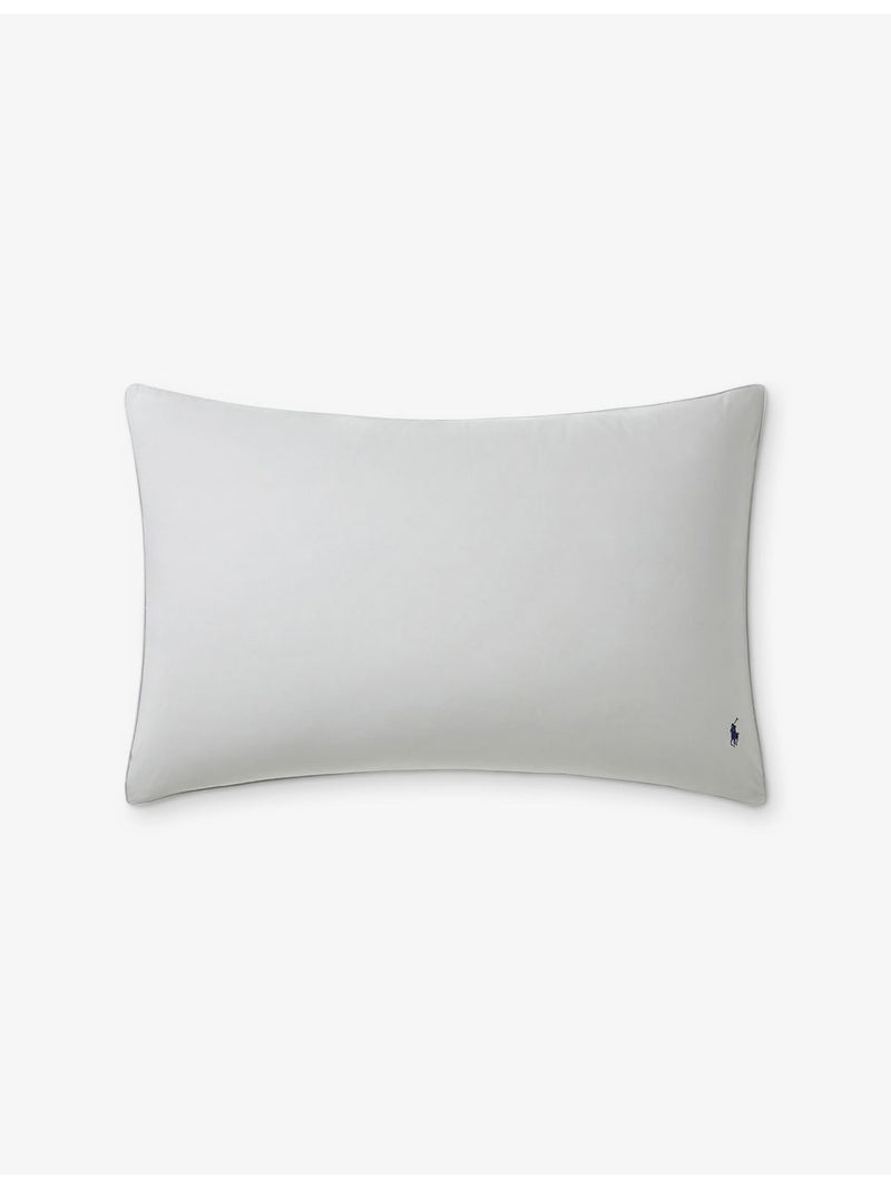 Ralph Lauren Home Andover embroidered cotton pillowcase 50x75cm, imported from the UK