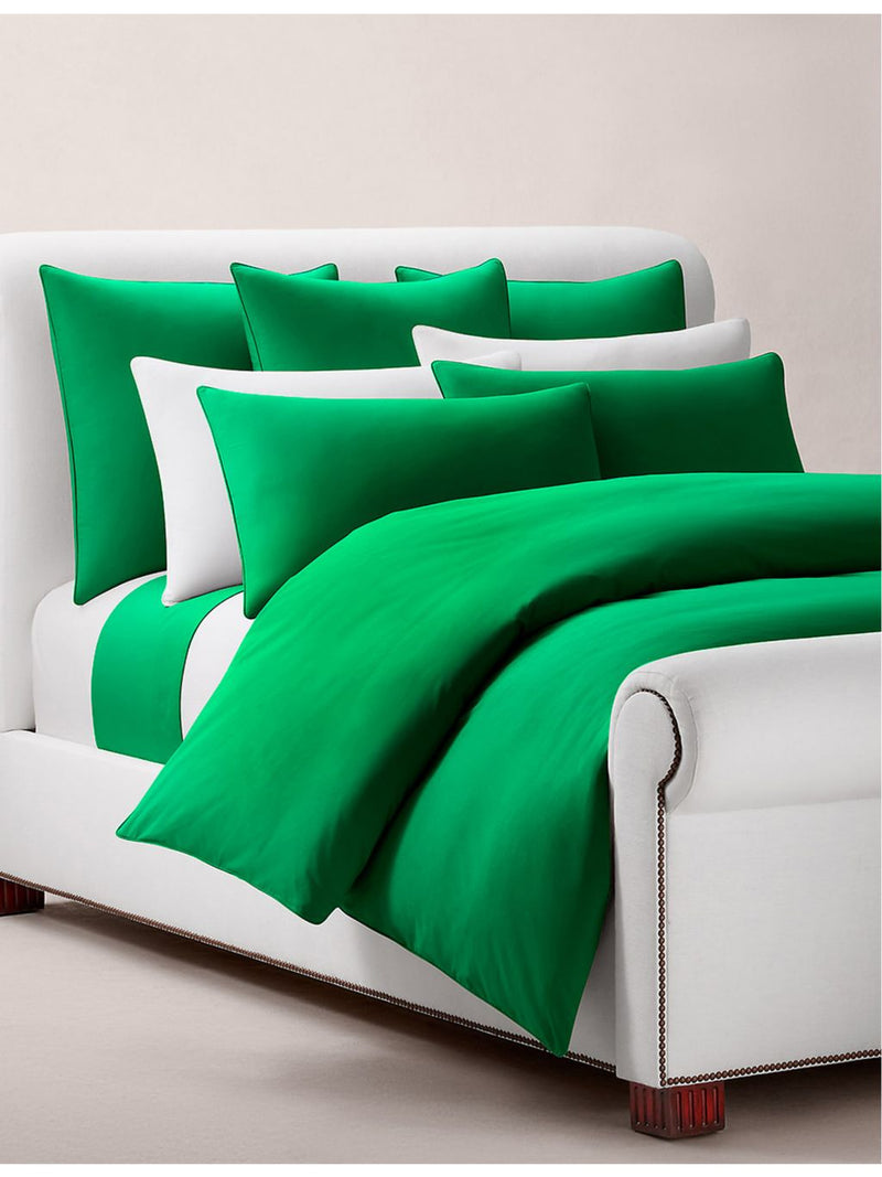 Ralph Lauren Billiard embroidered cotton duvet cover, imported from the UK