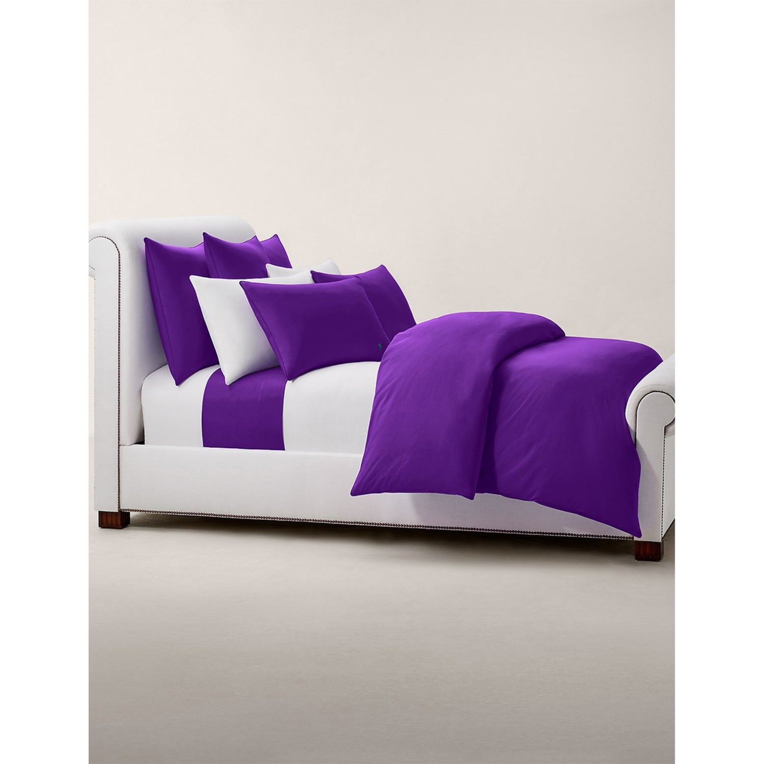 Ralph Lauren Polo Player cotton duvet cover single - British product