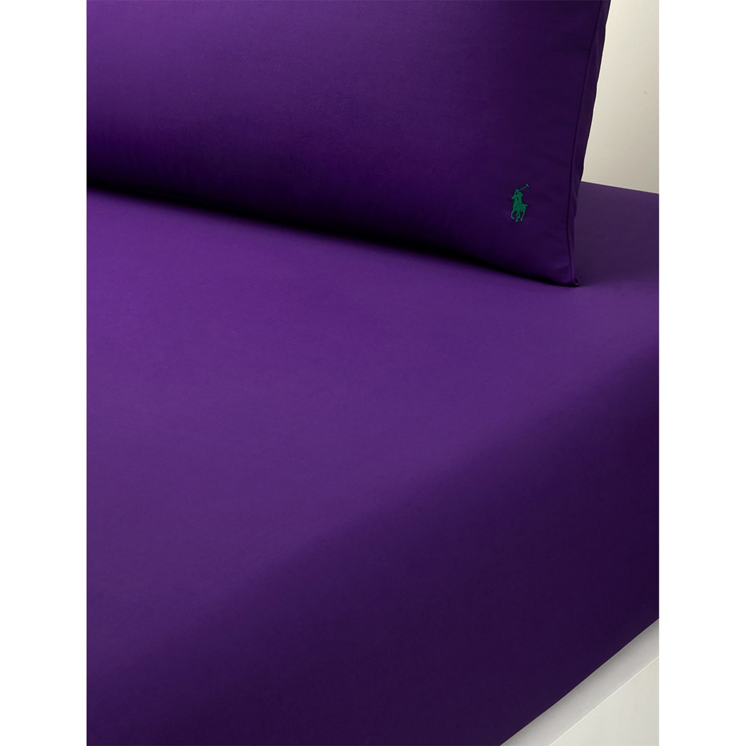 Ralph Lauren Home Polo Player cotton fitted sheet single - British product