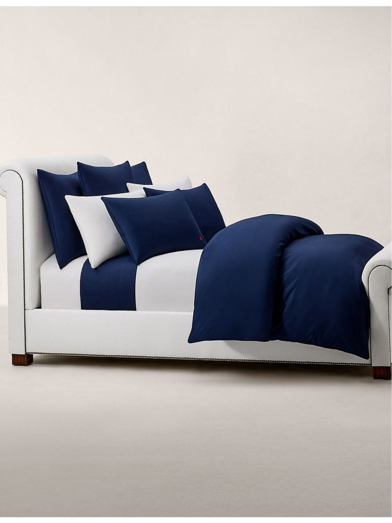 Ralph Lauren Home flat sheet from Polo Player collection, UK version