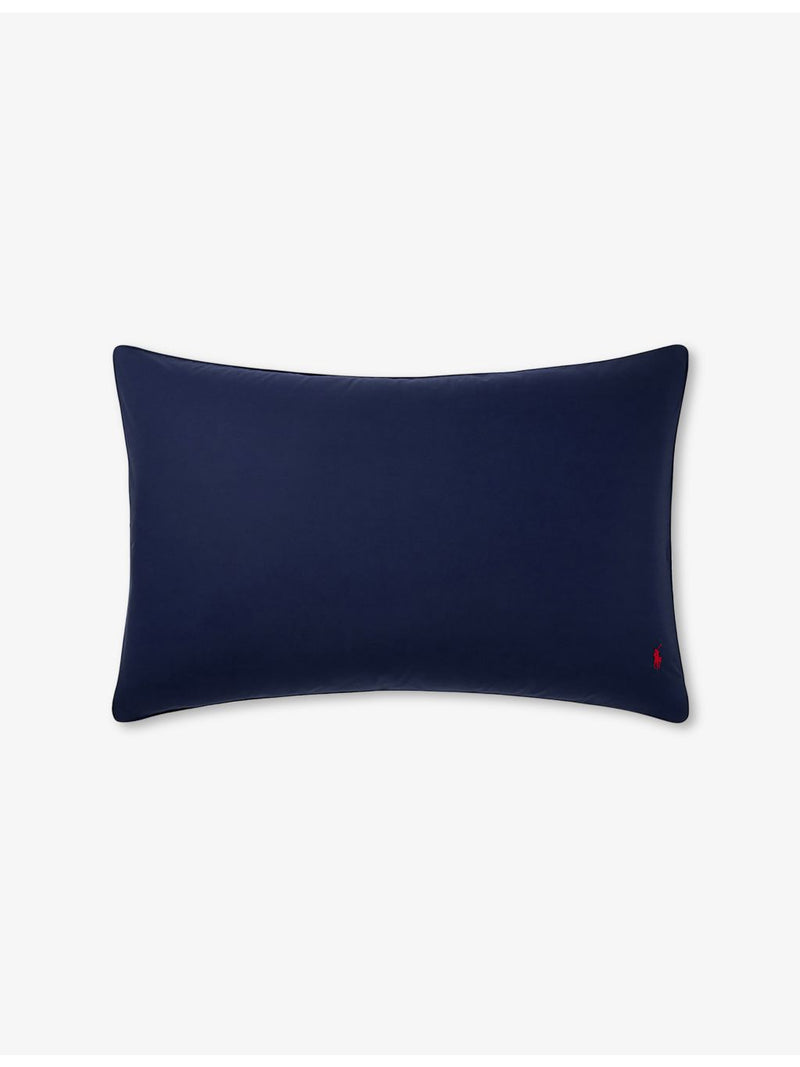 Ralph Lauren cotton pillowcase, polo player embroidery, 50x75cm, imported from the UK