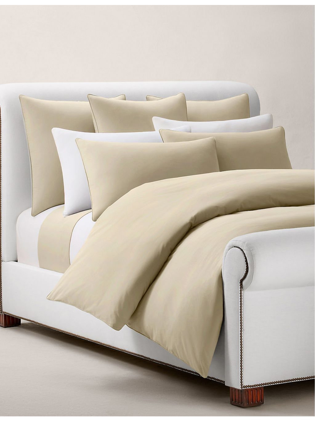 Ralph Lauren Home Player cotton fitted sheet, UK version