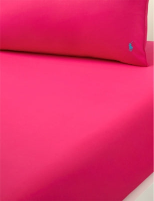Ralph Lauren Polo Player Cotton Fitted Sheet Single