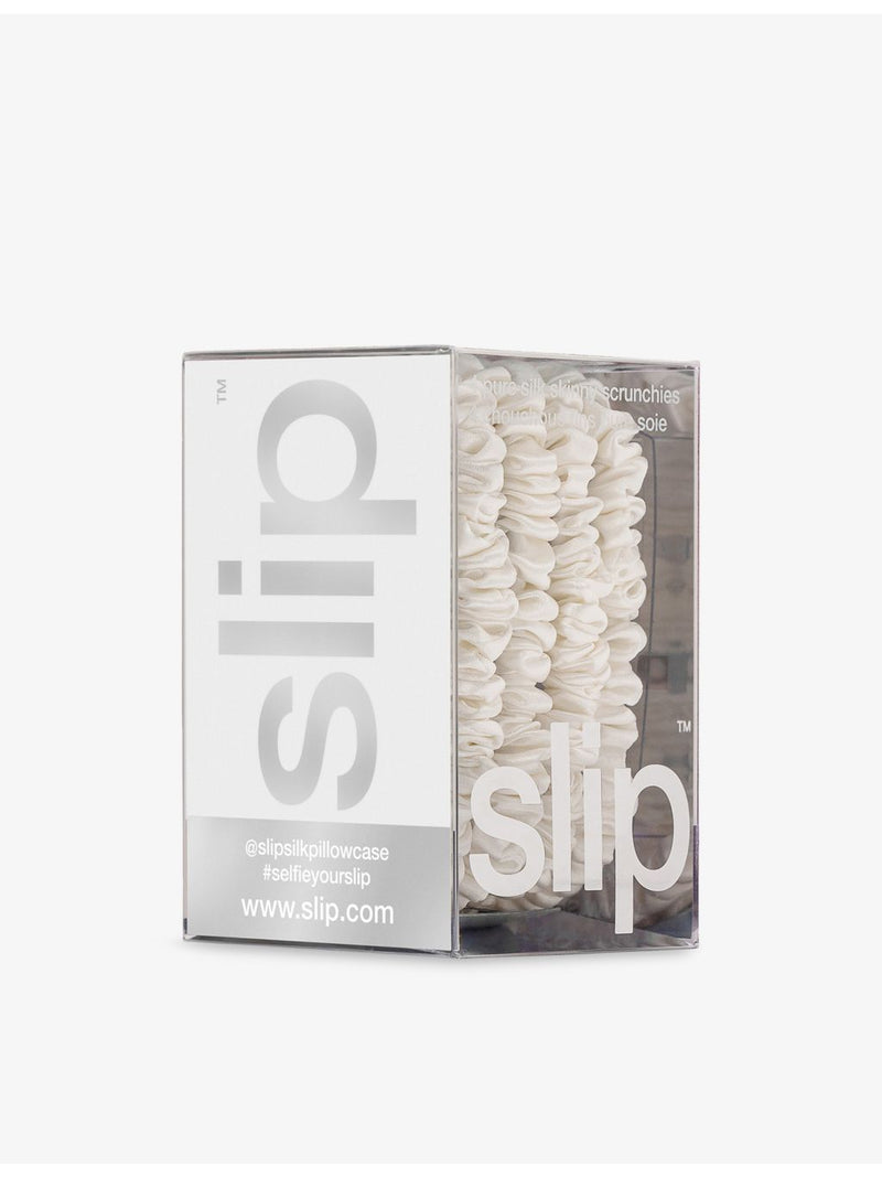 Slip skinny silk scrunchies pack of four - British product