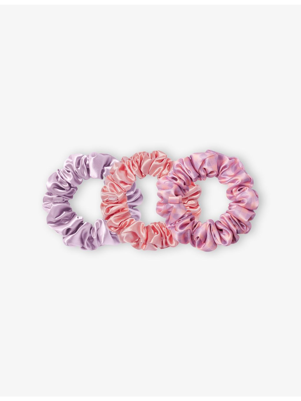 Slip large silk scrunchies pack of three, imported from the UK