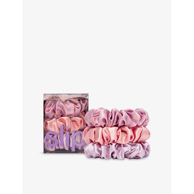 selfridges Slip Large Silk Scrunchies Pack of Three- Buy online at McGrocer