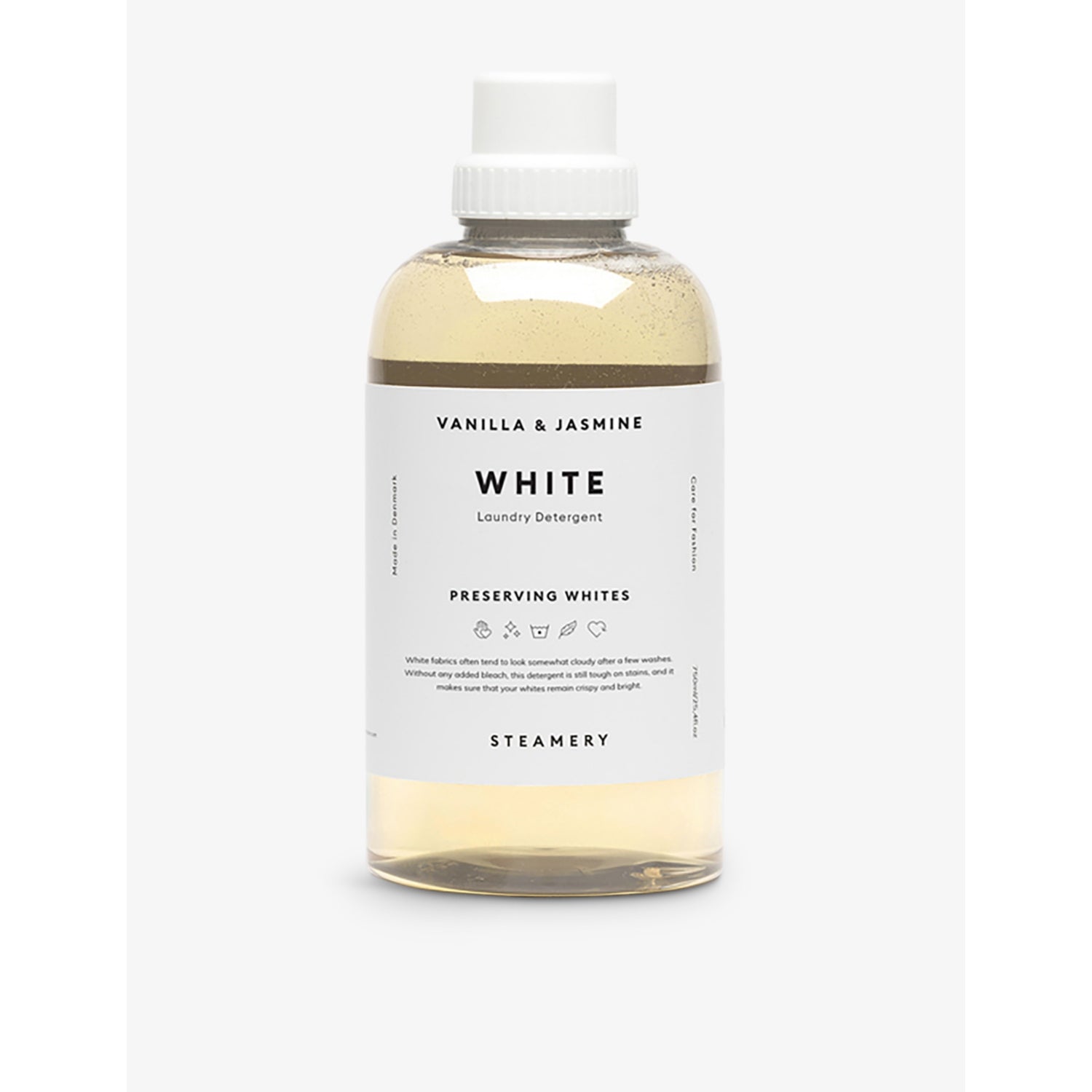 Steamery white laundry detergent 750ml, imported from the UK