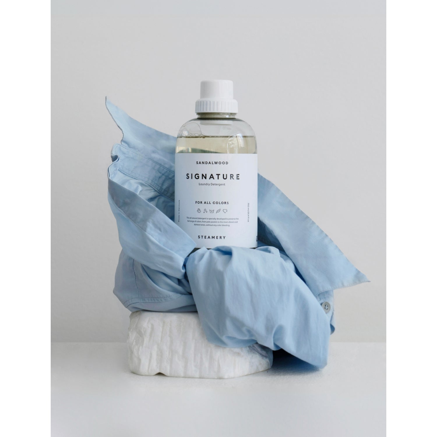 Steamery Signature laundry detergent 750ml, imported from the UK