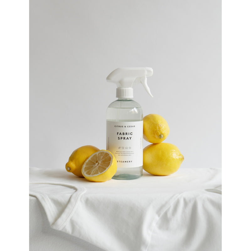 Steamery Citrus Cedar Fabric Spray 500ml, imported from the UK