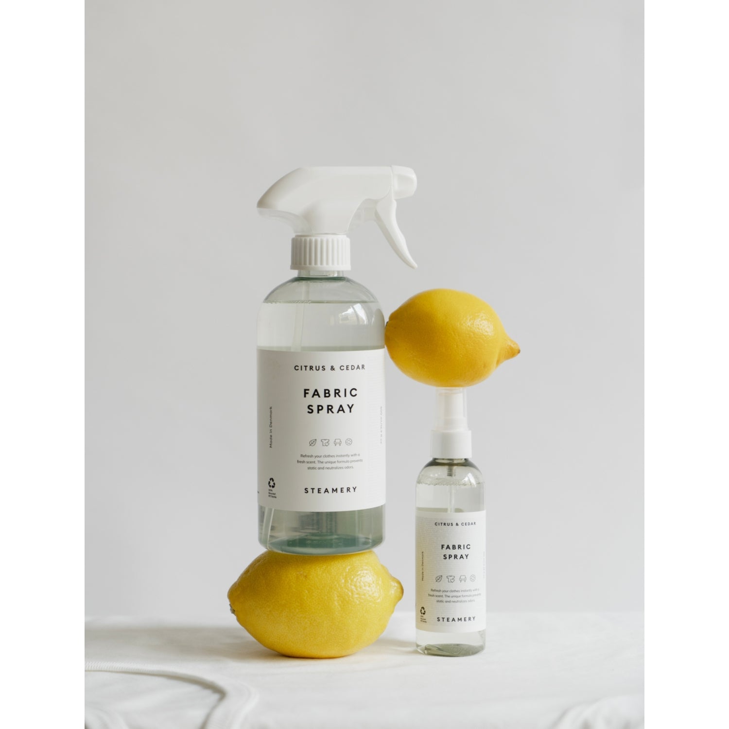 Steamery Citrus Cedar Fabric Spray 500ml, imported from the UK