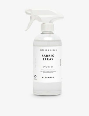 Steamery Citrus Cedar Fabric Spray 500ml, imported from the UK