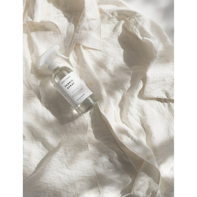 Steamery fabric spray Rose & Musk 500ml, imported from the UK