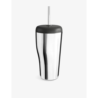 selfridges Georg Jensen Sky with Straw Stainless Steel Travel Cup- Buy online at McGrocer