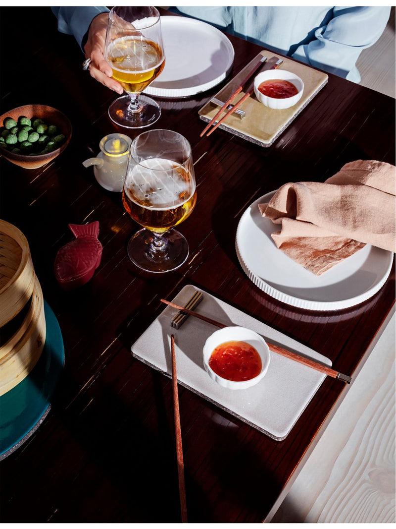 Georg Jensen Bernadotte chopsticks with rest 24cm, UK version