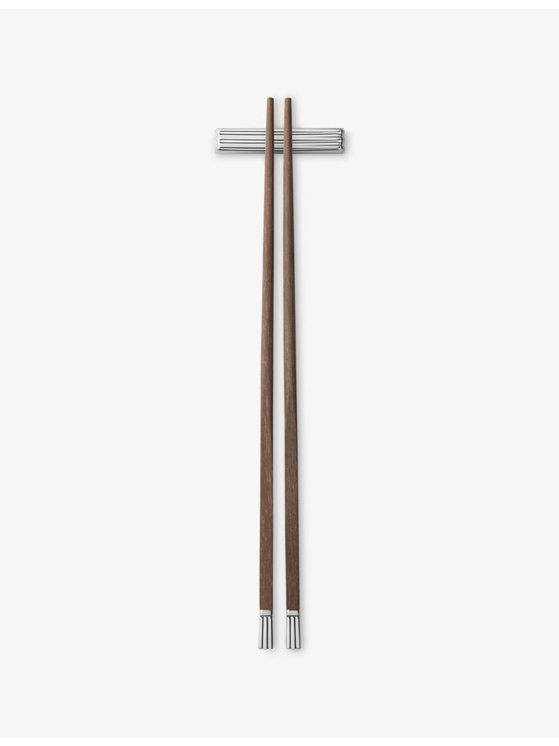 Georg Jensen Bernadotte chopsticks with rest 24cm, UK version