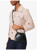 Bottega Veneta Dustbag small leather cross-body bag, Intrecciato weave (British brand)