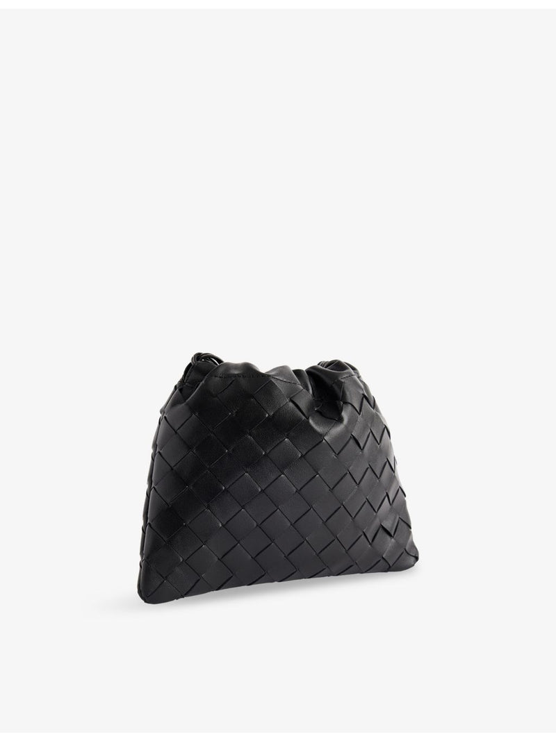 Bottega Veneta Dustbag small leather cross-body bag, Intrecciato weave (British brand)