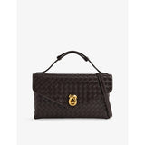 Bottega Veneta Knot Lock leather top-handle bag, imported from the UK