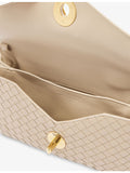 Bottega Veneta Knot Lock leather top-handle bag, imported from the UK