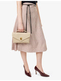 Bottega Veneta Knot Lock leather top-handle bag, imported from the UK