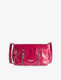 Zadig&Voltaire Sunny Mood Wing-Embellished Leather Shoulder Bag