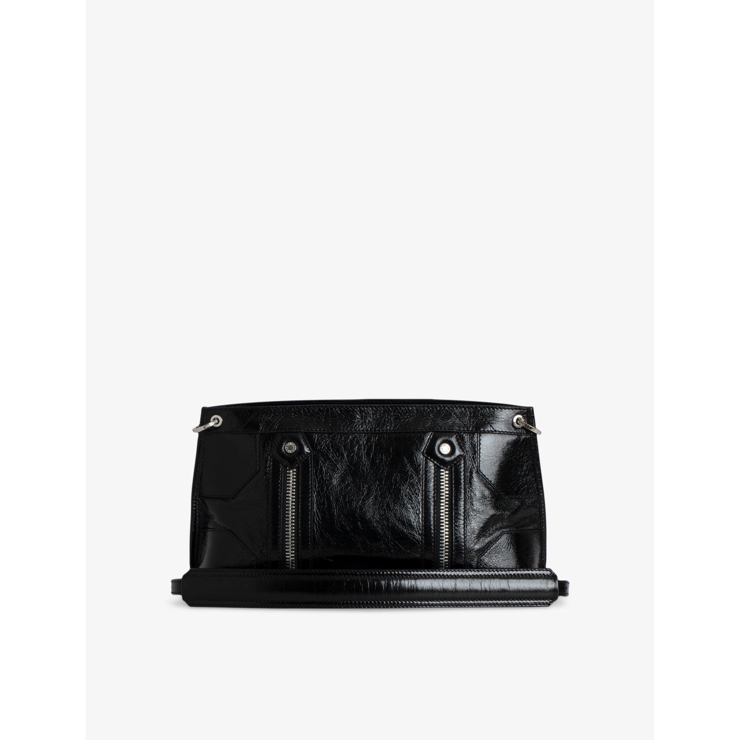 Zadig&Voltaire leather handbag 18cm x 31.5cm with detachable strap (British brand)