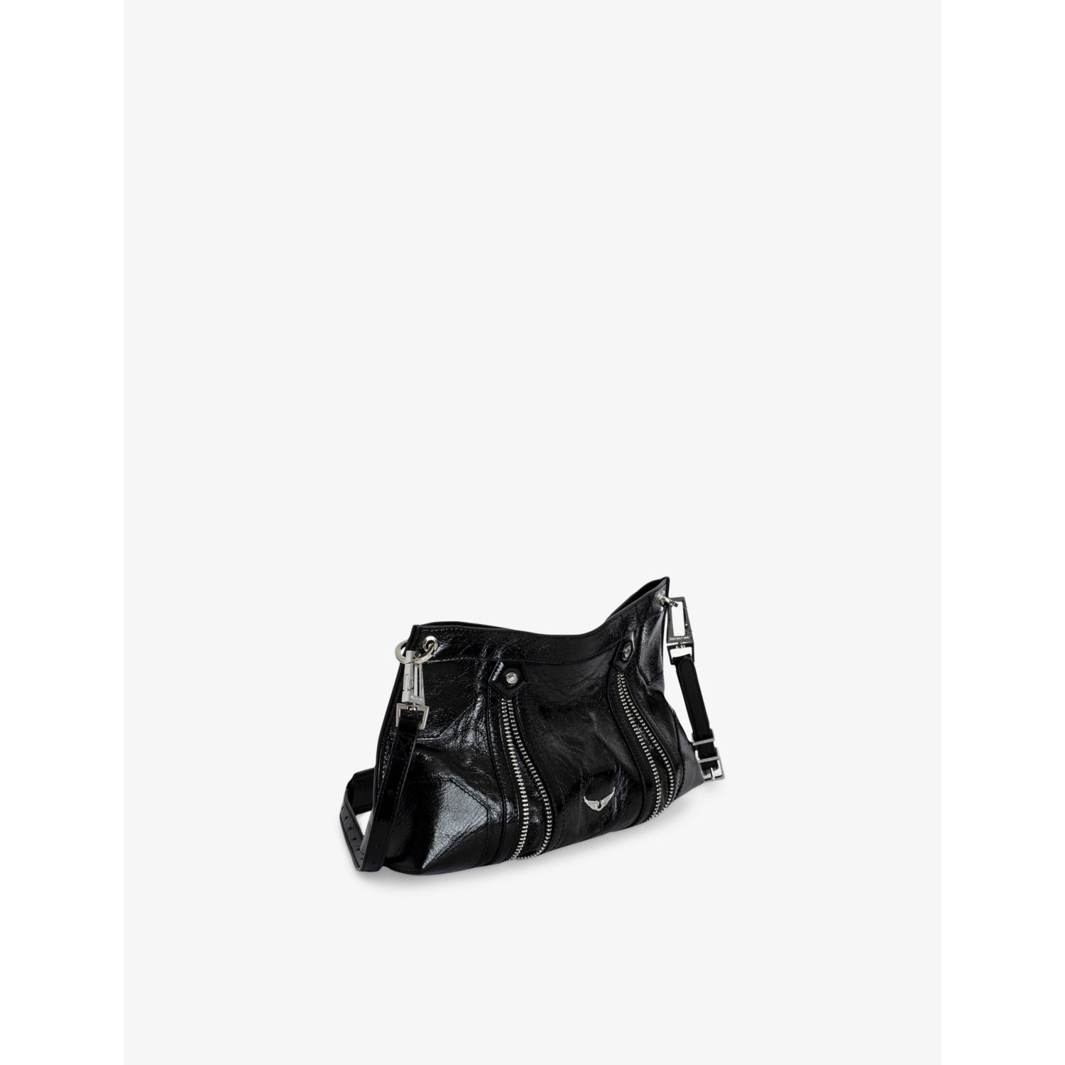 Zadig&Voltaire leather handbag 18cm x 31.5cm with detachable strap (British brand)
