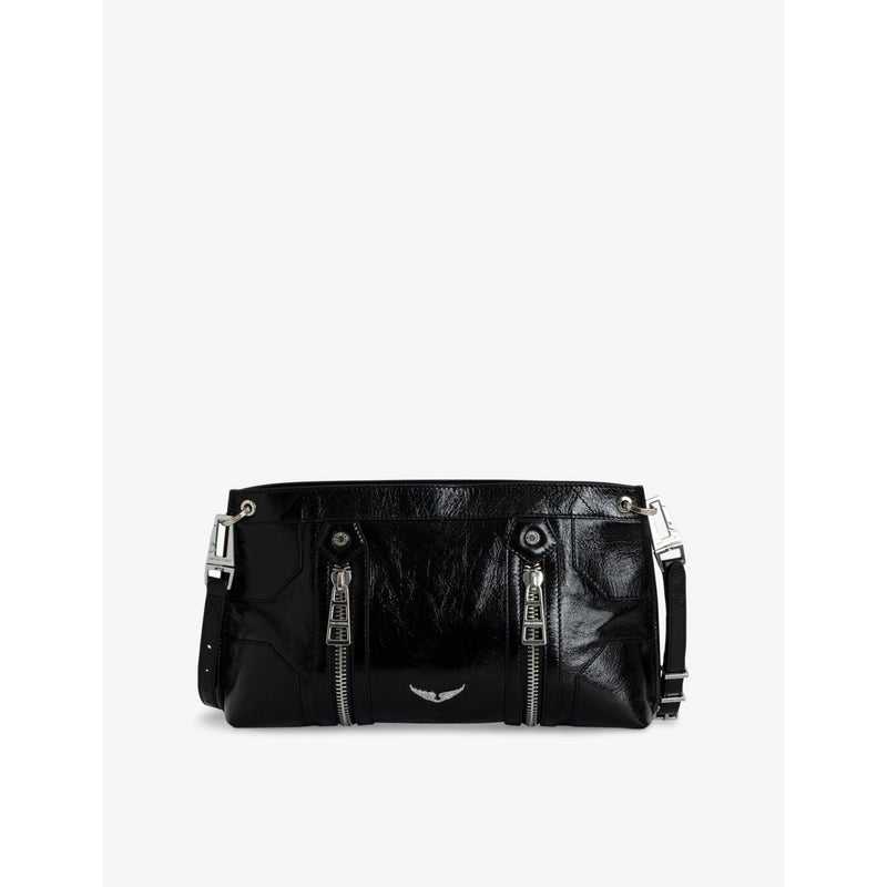 Zadig&Voltaire leather handbag 18cm x 31.5cm with detachable strap (British brand)